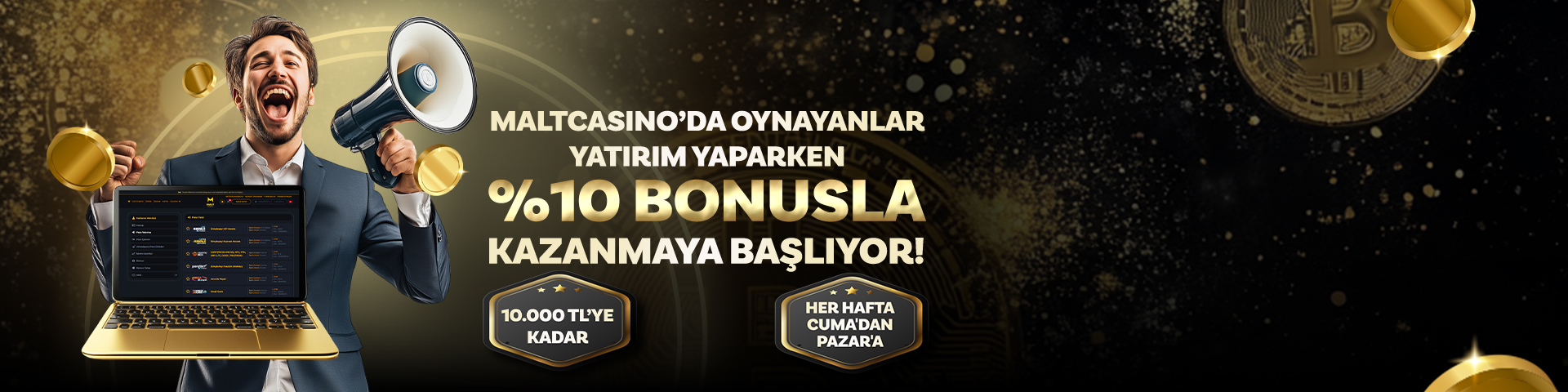 10 yatırım bonusu